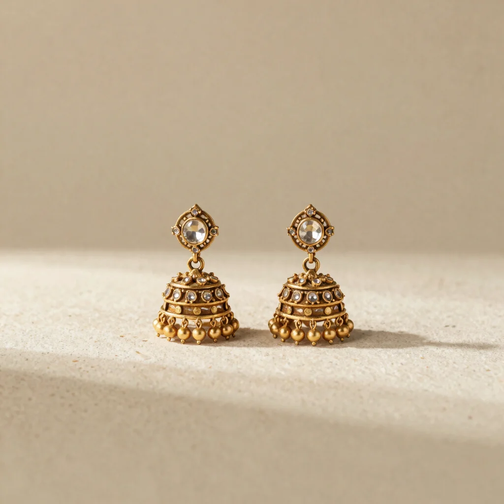 Mehr Jhumka Earrings