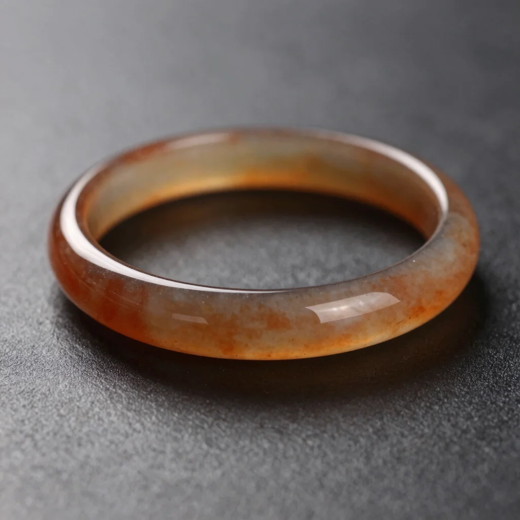 Macro photograph of a bracelet surface showing finish and texture, controlled reflections, simple still-life arrangement